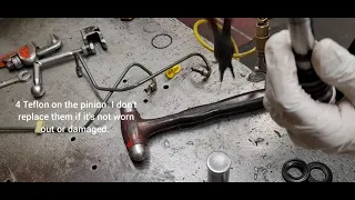 Rebuilding 94 - 01 Acura Integra rack & pinion LS GSR Type-R