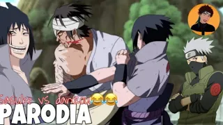 Sasuke vs danzou 🤣🤣🇩🇴 (version completa) || Naruto Dominicano