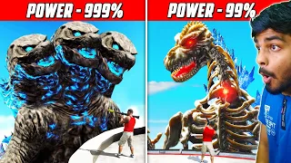 Upgrading GODZILLA into GOD GODZILLA in GTA 5😱🔥Gta 5 tamil | Godzilla vs King Ghidorah | Gta Tamilan