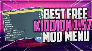 MOD MENU GRATUIT | Kiddion's Modest Menu 0.9.0 | TUTO FR GTA ONLINE 1.57