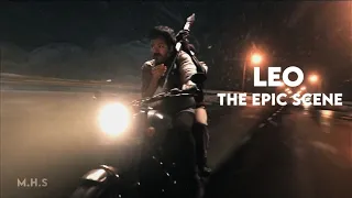 The EPIC Motorcycle chase from Leo | Thalapathy vijay | Sanjay Dutt