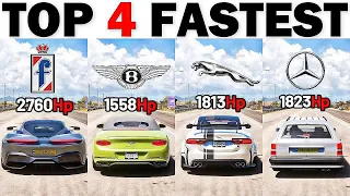 FORZA HORIZON 5 NEW CARS FROM UPDATE 31 STOCK & TUNED TOP SPEED TEST | ALL CARS FULLY TUNED