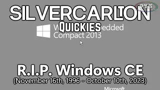 The death of Windows CE