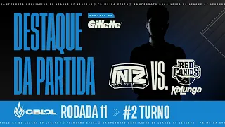 CBLOL 2021: 1ª Etapa - Fase de Pontos | Destaque da Partida (ITZ) x (RED) (2º Turno)