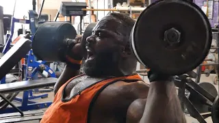 Johnnie Jackson - RAW Shoulder Training at Metroflex