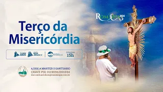 Terço da Divina  Misericórdia AO VIVO direto do Santuário do Bom Jesus da Lapa - 27/04/2024 - 15h