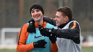 Shakhtar preparing to take on Poltava (29/11/2016)