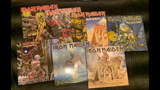 IRON MAIDEN 1981-88 My Favourite Decade.My Vinyl collection: Somewhere Back In Time