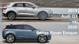 2019 Audi Q3 vs 2020 Range Rover Evoque (technical comparison)