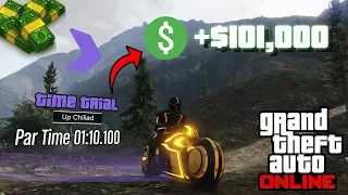 [GTA Online] - How to Make an EASY $101,000! | Up Chiliad Time Trial Guide (1:10s)