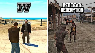 GTA 4 vs RDR 1 | ¿Cual es mejor?