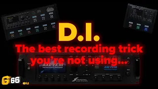 D.I.: The Best Guitar Recording Technique You're Not Using - Fractal Friday with Cooper Carter #30