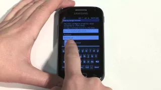 Setting up email on your Samsung Galaxy Ace 2