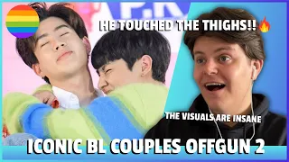 Gay Guy Reacts To ICONIC BL COUPLES! OFFGUN 2 (HE SAID HE IS TAKEN??)