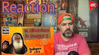 Is Hinduism in Danger? - Sadhguru at JNU | American Reaction