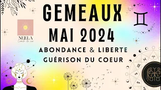 ♊️😇🔮GEMEAUX MAI 2024 tarot & oracles: ABONDANCE & LIBERTE, GUERISON DU COEUR #gémeaux #gemeaux #mai