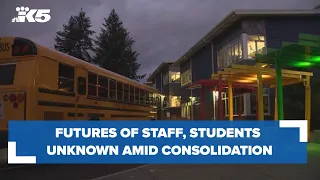 Staff, students react to Bellevue school consolidation debate