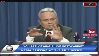 MINISTER COLM IMBERT SAID W/ THE CPO’S 2% OFFICER TO PUBLIC SERVANTS GOVERNMENT WILL HAVE TO BORROW