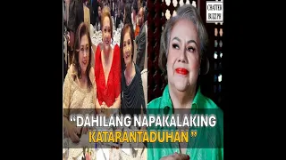 Veteran actress Divina Valencia, inalmahan ang dahilan ng FAMAS sa isyu kay Miss Eva Darren.