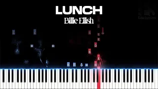 LUNCH - Billie Eilish (Groovy Piano Tutorial) | Eliab Sandoval