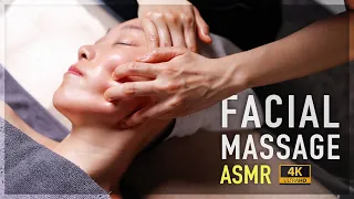 ASMR / Facial massage & skin care for relaxation~ unintentional asmr