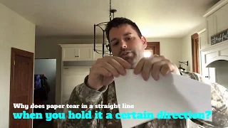 Paper Tear - FunScience Scavenger Hunt
