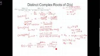 L12 7 3Laplace Trans Partial Fraction Distinct Complex Roots
