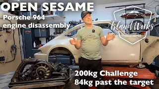 Open Sesame - Porsche 964 engine disassembly