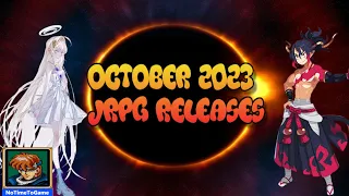 October 2023  || JRPG Releases || NoTimeToGame