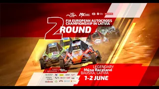 FIA European Autocross Championship in Latvia 1-2 June.