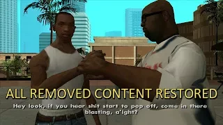 GTA San Andreas - ''Just Business'' ALL REMOVED CONTENT RESTORED