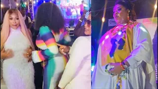 Too Much Money! Yoruba Actress Yetunde Barnabas Dances and Sprays Money on Nkechi Blessing