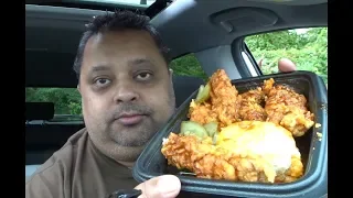 Eating KFC Hot Honey Extra Crispy Tenders