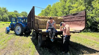 Все буде Україна! Самому тяжко Т-40АМ - John Deere 342, Своячка прийшла на допомогу...