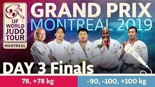 Judo Grand-Prix Montreal 2019: Day 3 - Final Block