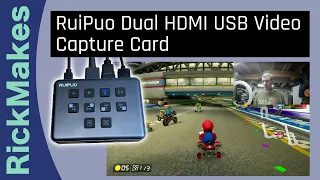RuiPuo Dual HDMI USB Video Capture Card