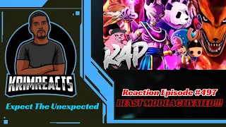 Beasts Of Anime Rap Cypher REACTION | KrimReacts #497