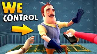 REMOTE CONTROLLED NEIGHBOR!? | Hello Neighbor Gameplay (Mods)