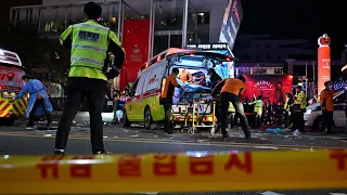 Mehr als 150 Tote und viele Verletzte bei Massenpanik in Seoul | AFP