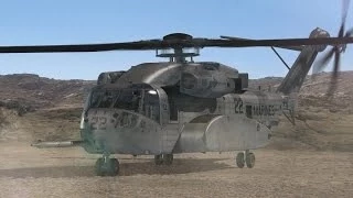 Sikorsky - CH-53K King Stallion Heavy Lift Helicopter Combat Simulation [720p]