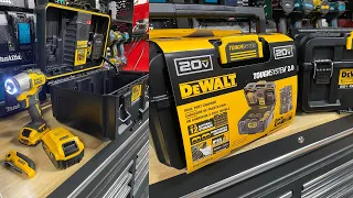 Dewalt's new battery box is a WINNER! | DEWALT TOUGHSYSTEM 2.0 Dual Port Charger Review | DWHT08050