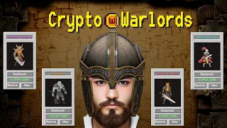 GANHE no BETA [ CRYPTO WARLORDS ] | FREE TO PLAY | PLAY TO EARN |