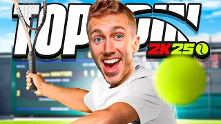 MY FIRST TIME PLAYING TOPSPIN 2K25!