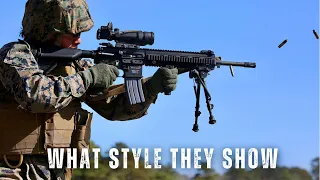 Marines Conduct Training With a Variety of Weapons and Shooting Styles | COMBAT AIRBONE