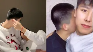 xiaozhang & xiaoxia being clingy to each other || chinese gay couple