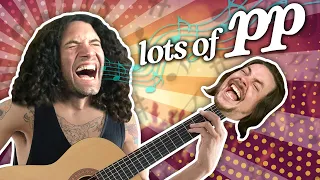 Laughing until we CRY at songs made from our jokes - Game Grumps Reaction Compilations