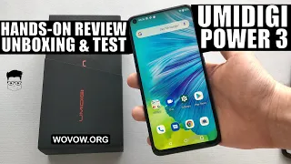 UMIDIGI Power 3 - UNBOXING, REVIEW, Camera Test, Benchmarks, Games