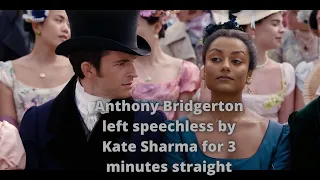 Anthony Bridgerton left speechless by Kate Sharma for  3 minutes #bridgerton2 #bridgertonseason2