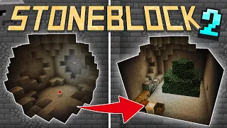 ВЫЖИВАНИЕ В МИРЕ ТОЛЬКО ИЗ КАМНЯ - СБОРКА МАЙНКРАФТ STONEBLOCK 2 | #1