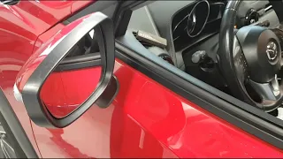 Mazda CX3 CX5 Side mirror/power mirror not folding/unfolding, noise